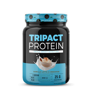 Tripact Protein - Vanilla Latte &amp; Cinnamon &#40;20 Servings&#41;  | GNC